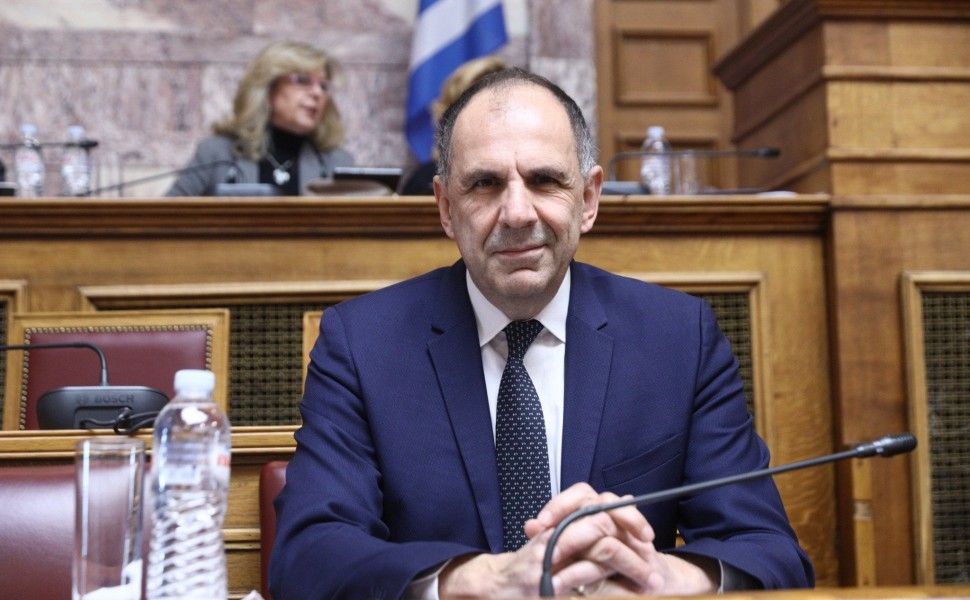 Ο υπουργός Εξωτερικών Γιώργος Γεραπετρίτης / Φωτ. Eurokinissi