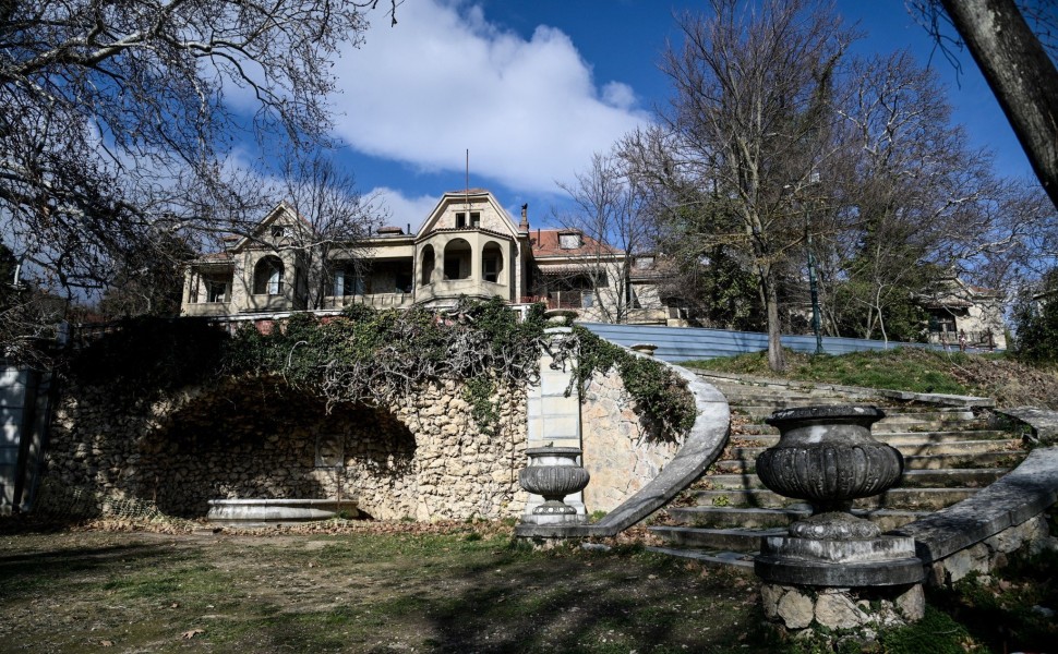 Τα Βασιλικά Ανάκτορα Τατοΐου / φωτ. Eurokinissi