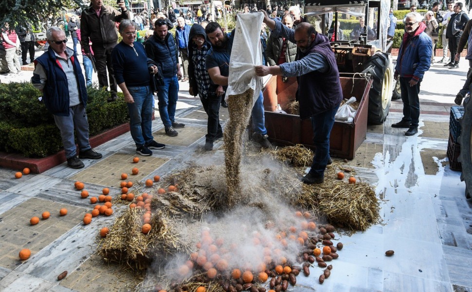 Πανελλαδική σύσκεψη αύριο των αγροτών στη Νίκαια για το μέλλον των κινητοποιήσεων / Φωτ. Eurokinissi