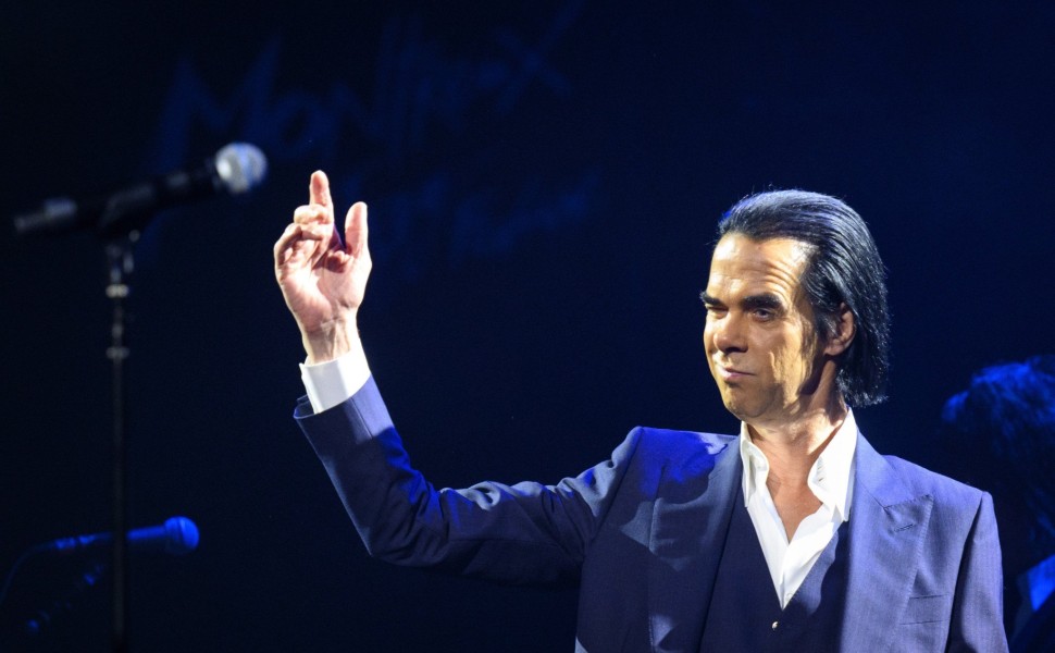 Ο Nick Cave σε συναυλία του / Reuters