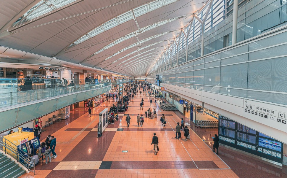 Το αεροδρόμιο Haneda του Τόκιο / Unsplash