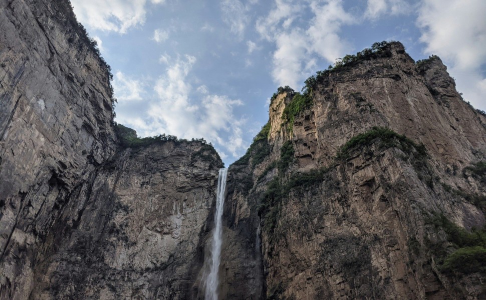 Ο καταρράκτης του βουνού Yuntai στην Κίνα / πηγή: Unsplash