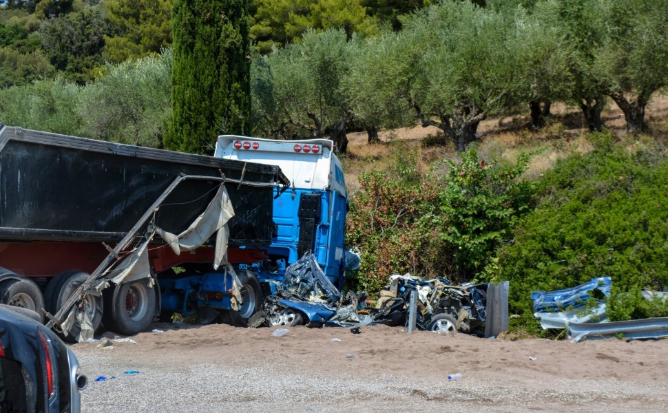 Τροχαίο στη Μεσσηνία / Φωτογραφία αρχείου Eurokinissi