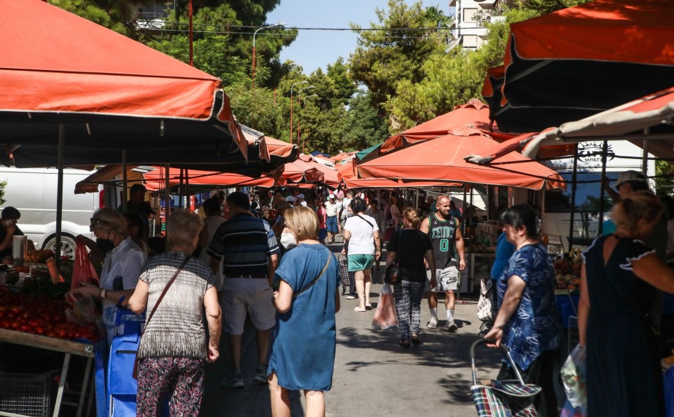 Λαϊκή αγορά / Φωτ.: Eurokinissi