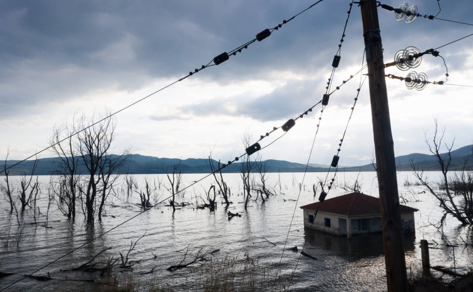 Στιγμιότυπο από τη λίμνη Δοϊράνη / Eurokinissi (φωτογραφία αρχείου)