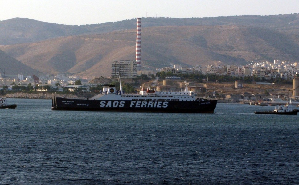 Πλοίο της SAOS Ferries / Eurokinissi (φωτογραφία αρχείου)