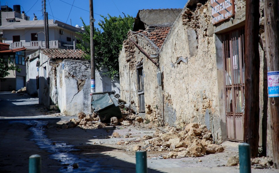 Σεισμός στο Αρκαλοχώρι / φωτ. αρχείου Eurokinissi