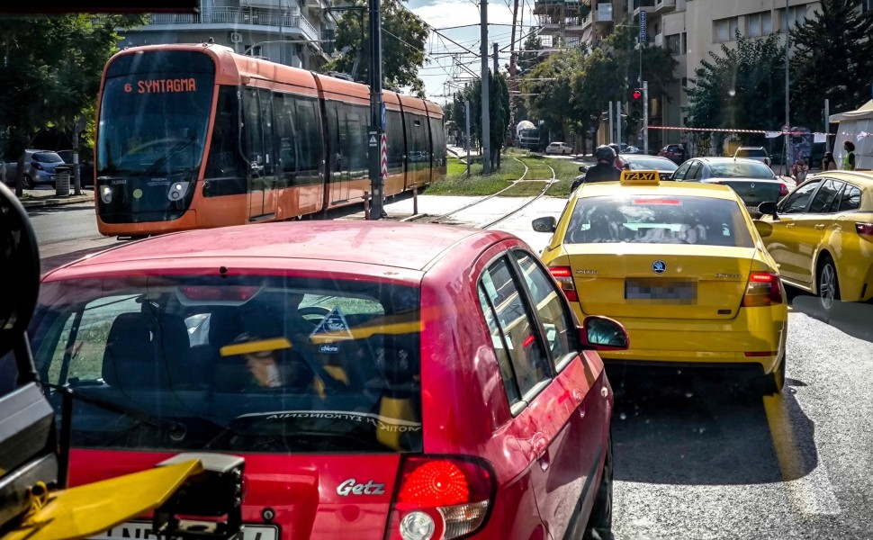 Η κίνηση στους δρόμους της Αθήνας / Eurokinissi