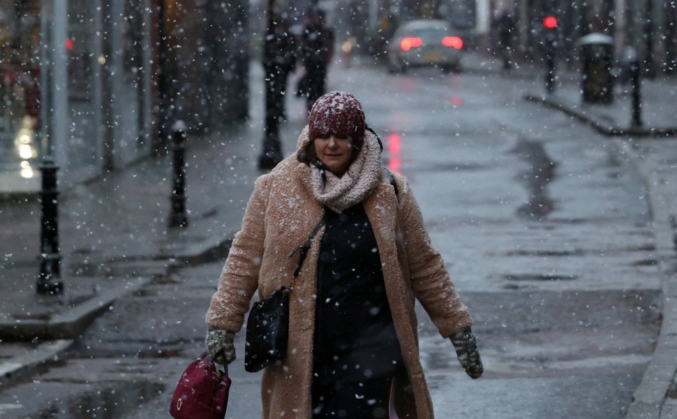 χιονοθύελλα / Reuters