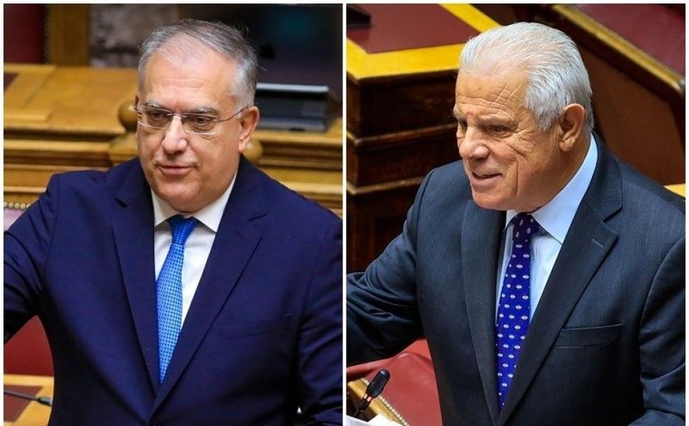 Σκληρή η «γαλάζια» αντιπαράθεση Θεοδωρικάκου - Βλάχου για την ακρίβεια και τον πληθωρισμό / Eurokinissi