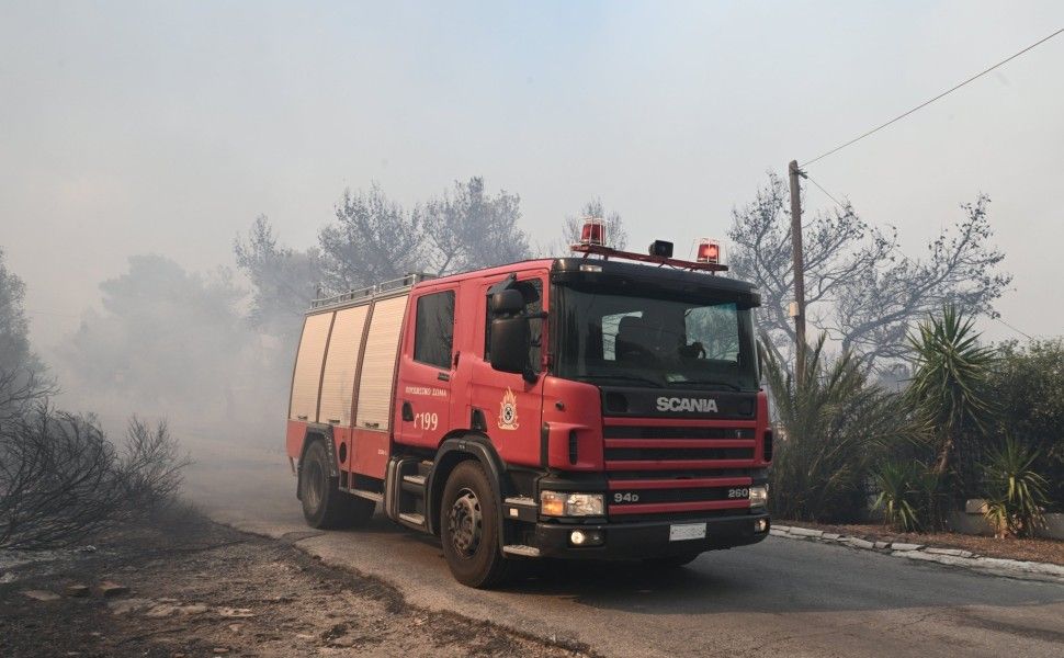 Όχημα της Πυροσβεστικής / Eurokinissi (φωτογραφία αρχείου)