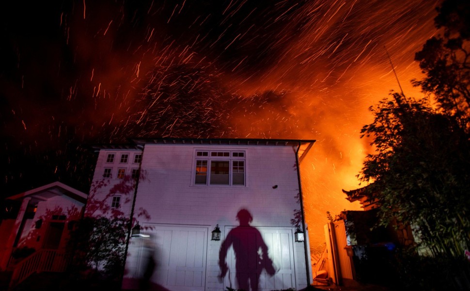 Φωτιές στο Λος Άντζελες / πηγή: Reuters