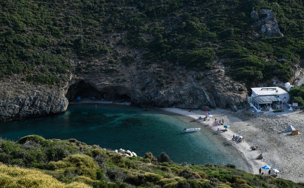 ΠΑΡΑΛΙΑ ΑΛΜΥΡΙΧΙ ΜΕΣΟΧΩΡΙΩΝ ΣΤΗ ΝΟΤΙΑ ΕΥΒΟΙΑ (ΜΙΧΑΛΗΣ ΚΑΡΑΓΙΑΝΝΗΣ/EUROKINISSI)